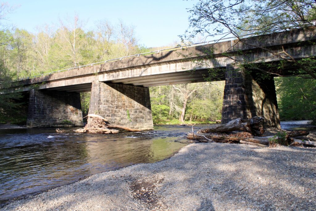 Believe what? Bridge over river.